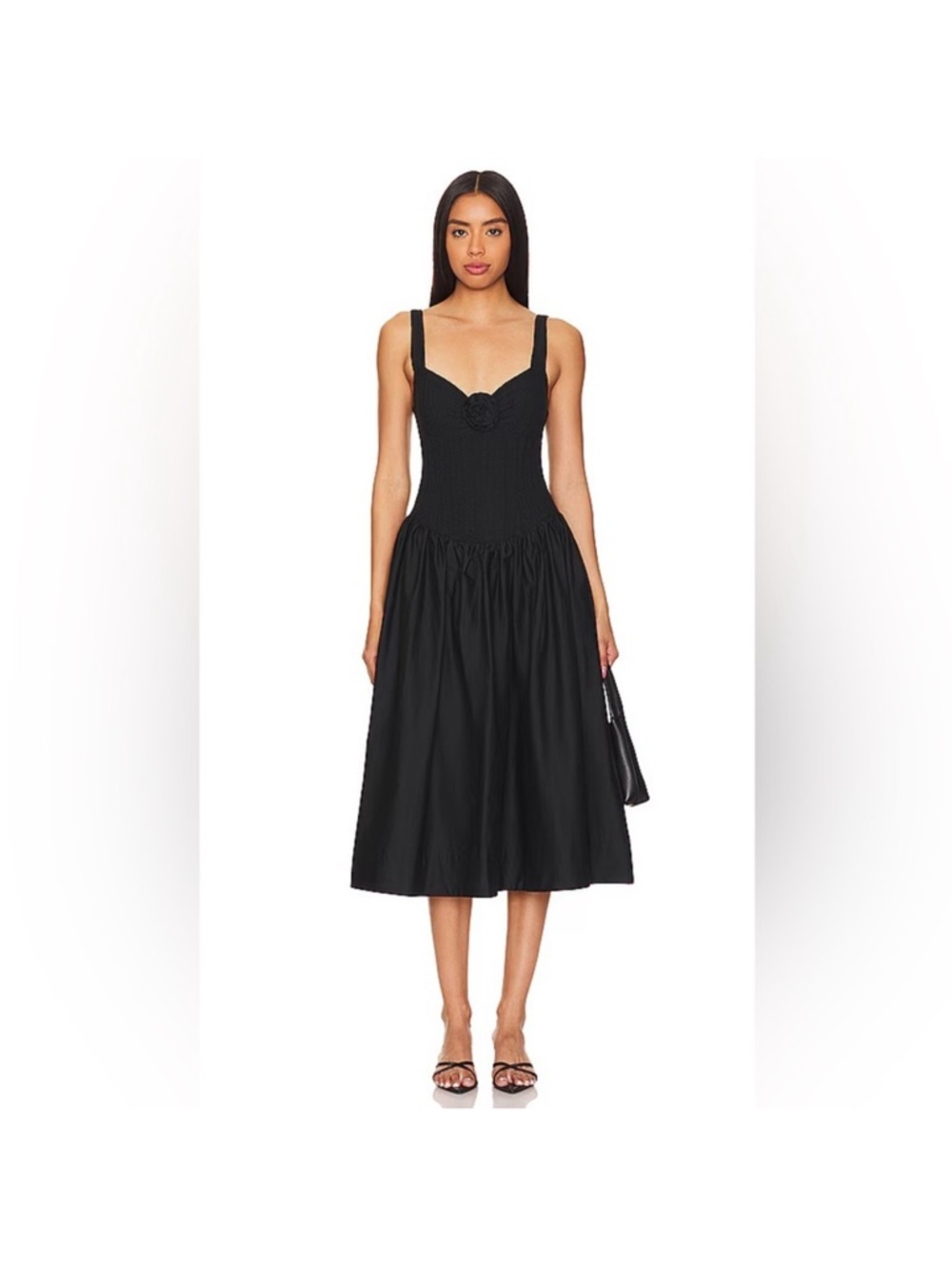 For Love And Lemons Billie Midi Halter Dress
